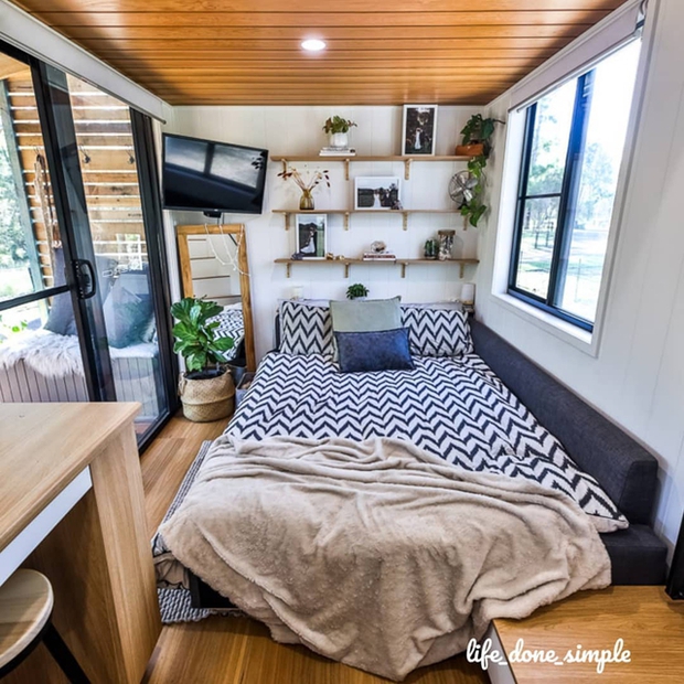 Bên trong căn nhà tí hon ấm cúng của gia đình 4 người-9
