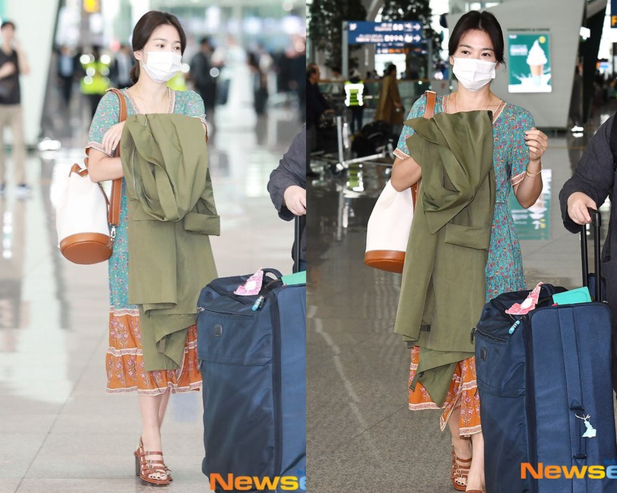 Style diện váy mùa hè trẻ trung của Song Hye Kyo-3
