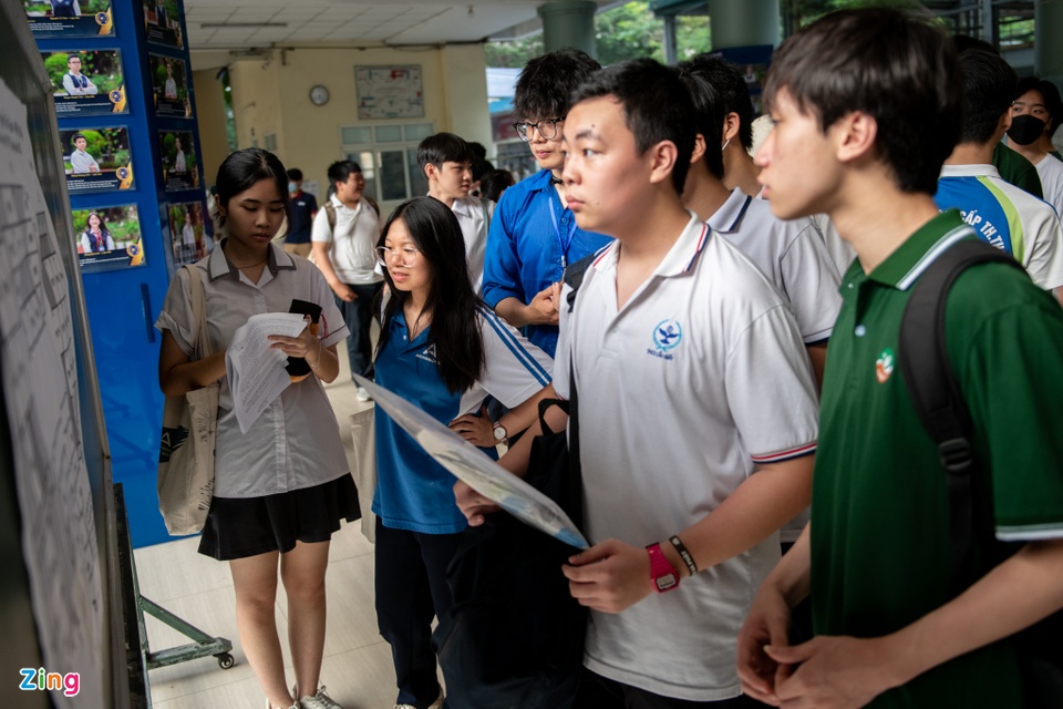 Gần 700 thí sinh Hà Nội không làm thủ tục dự thi vào lớp 10-1
