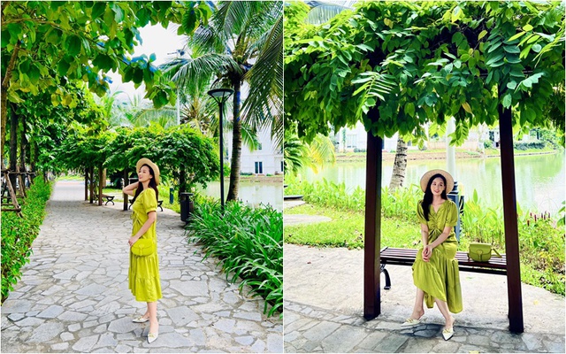 Nữ diễn viên miền Bắc có biệt thự 60 tỷ, mùa hè sung sướng trốn nóng trong bể bơi resort tại gia-10