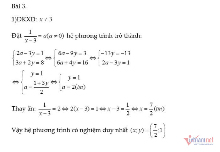 Đáp án tham khảo môn Toán thi lớp 10 ở Hà Nội năm 2023-4