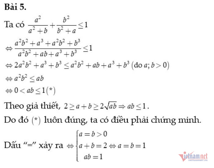 Đáp án tham khảo môn Toán thi lớp 10 ở Hà Nội năm 2023-5