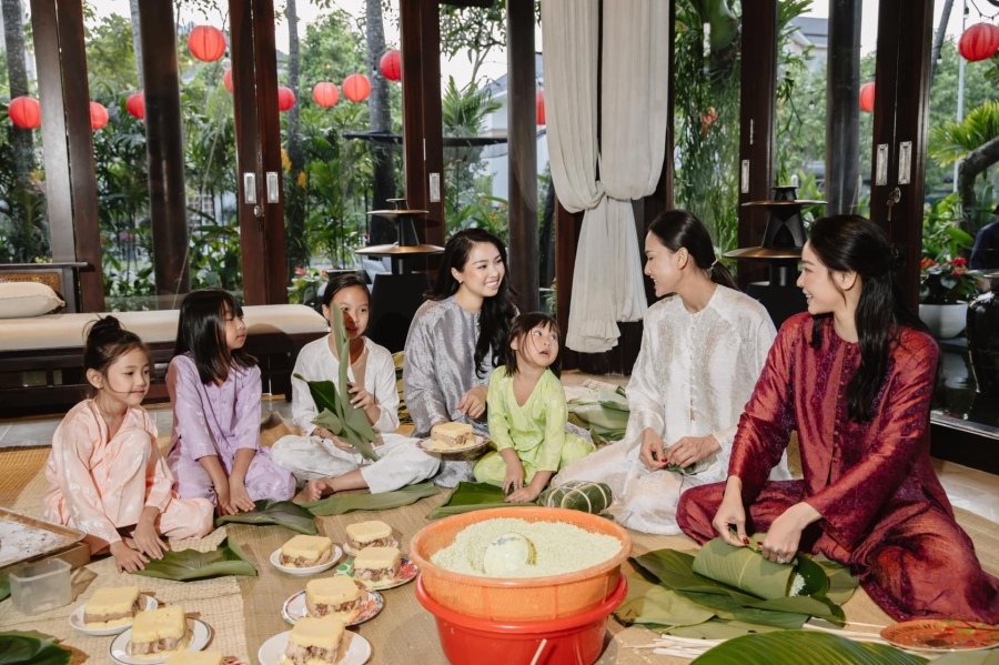 Mời dàn sao tới dự sinh nhật, hoa hậu Hà Kiều Anh hé lộ thêm cơ ngơi khủng ngoài căn biệt thự 400 tỷ chuẩn vua chúa, penthouse 500m² cực lộng lẫy-9