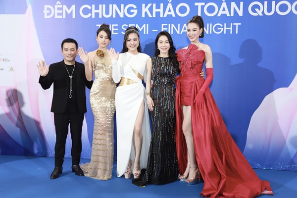 Dàn Hoa - Á hậu đọ sắc trên thảm đỏ Chung khảo Miss World Vietnam 2023-7