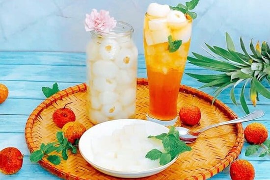 3 công thức đồ uống từ vải thiều cực ngon làm dịu mát nóng bức mùa hè