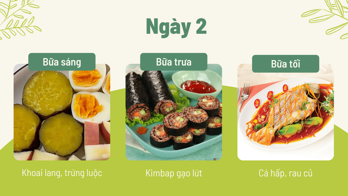 Thực đơn giảm mỡ bụng trong 7 ngày, thơm ngon và không lặp món-2