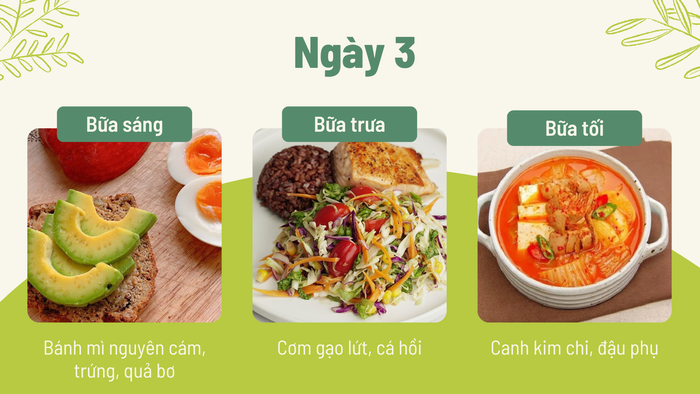 Thực đơn giảm mỡ bụng trong 7 ngày, thơm ngon và không lặp món-3