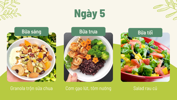 Thực đơn giảm mỡ bụng trong 7 ngày, thơm ngon và không lặp món-5