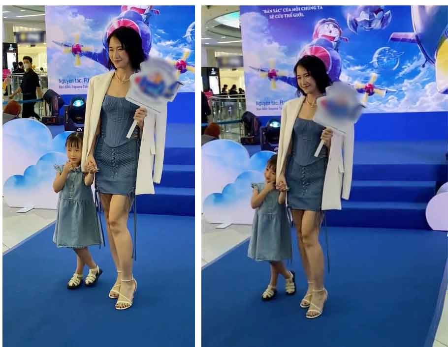 Mẹ 2 con Trâm Anh tươi trẻ như nữ sinh-1