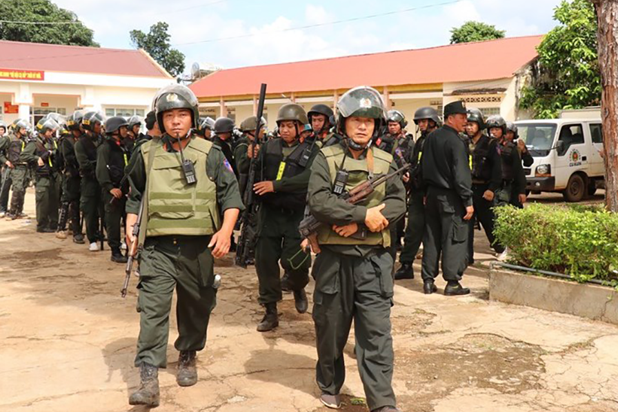 Trung tướng Tô Ân Xô thông tin về tình hình an ninh trật tự tại Đắk Lắk-5