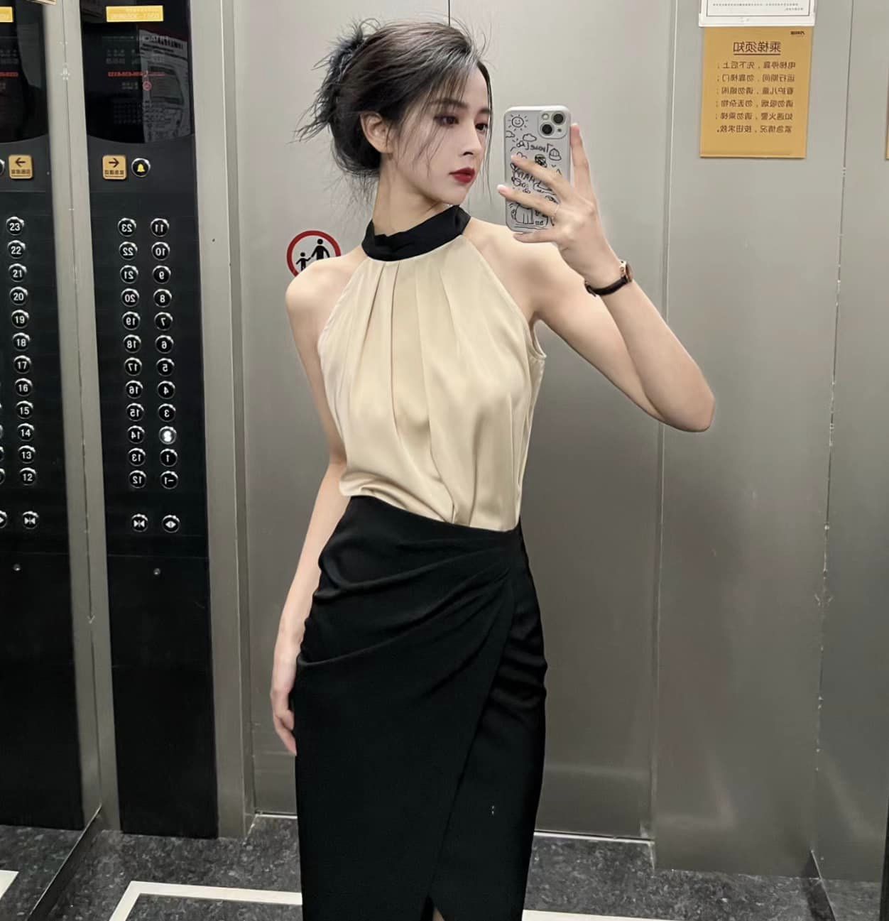 Biến hóa trang phục công sở từ chính những gam màu nhạt nhòa nhất-12