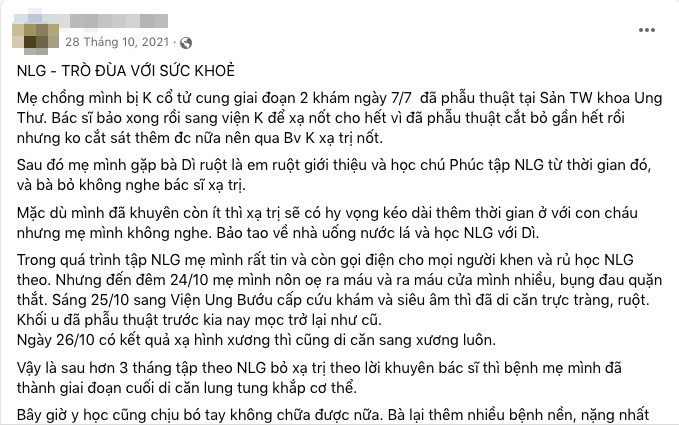Đang ngồi xe lăn bỗng đi lại: Có thực năng lượng gốc chữa ung thư, bại liệt?-1