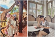 Phu nhân tập đoàn nghìn tỷ gây 'sốt' khi lấy túi xách hàng trăm triệu đựng bỉm cho con, hiếm hoi tiết lộ góc biệt thự xa hoa