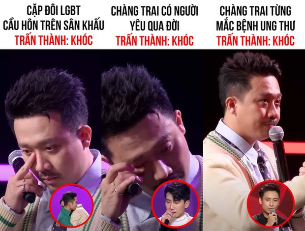 Khán giả bênh vực khi Trấn Thành không kìm được nước mắt trên sóng truyền hình-1