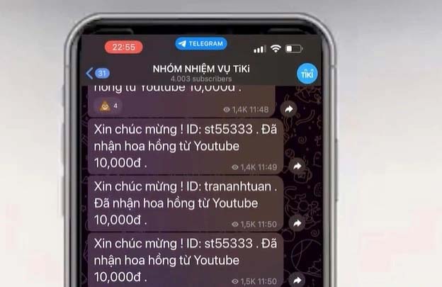 Muôn hình vạn trạng các chiêu lừa qua ứng dụng Telegram-1