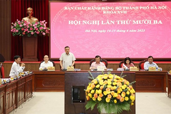 Tiếp tục phát huy cao nhất tinh thần trách nhiệm và tâm huyết trong xây dựng, phát triển Thủ đô
