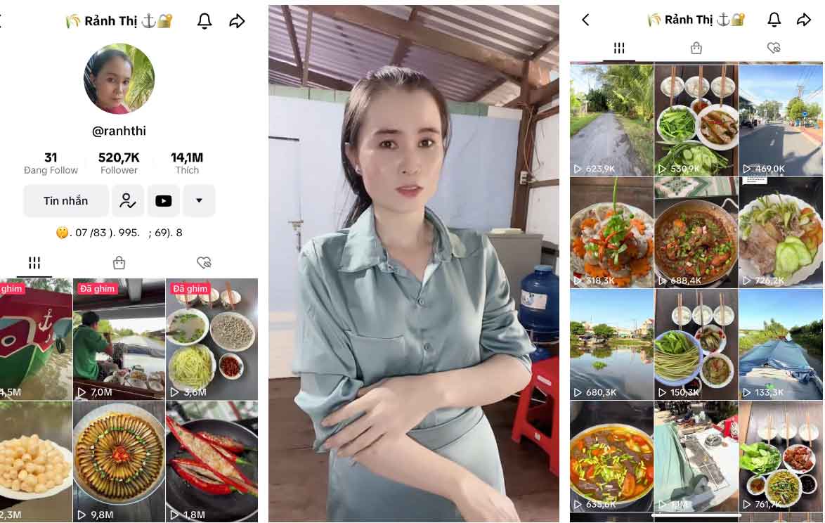 Rảnh Thị - người nội trợ đang được yêu thích với loạt video xếp cá đều tăm tắp là ai?-1
