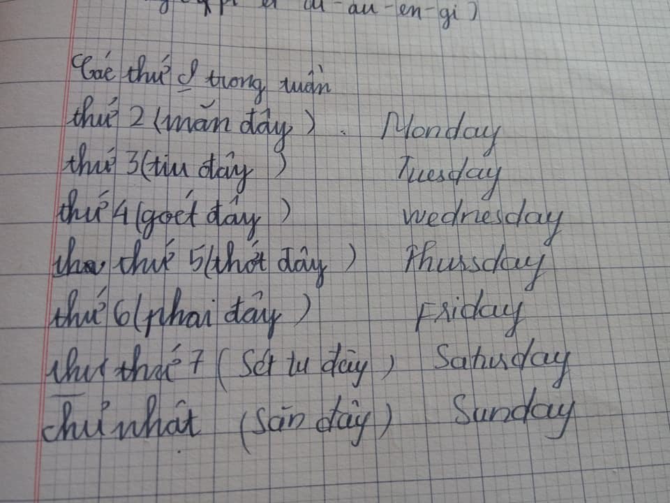 Phụ huynh khoe” vở học tiếng Anh của học sinh lớp 3 khiến dân tình tranh cãi-1