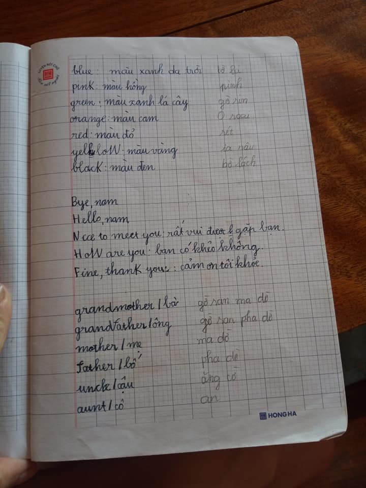 Phụ huynh khoe” vở học tiếng Anh của học sinh lớp 3 khiến dân tình tranh cãi-2