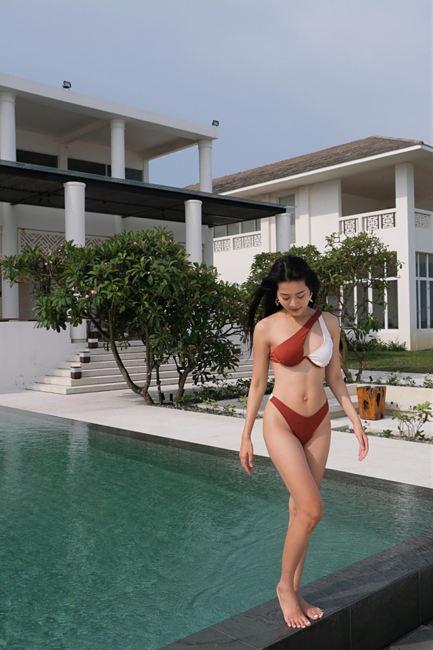 Từng tăng tới 25kg, Karen Nguyễn nóng bỏng với bikini sau 7 tháng sinh con-5