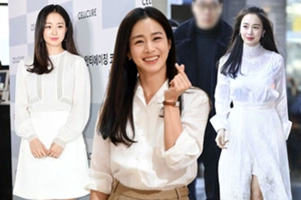 Cận cảnh gương mặt Kim Tae Hee ở tuổi 43-2