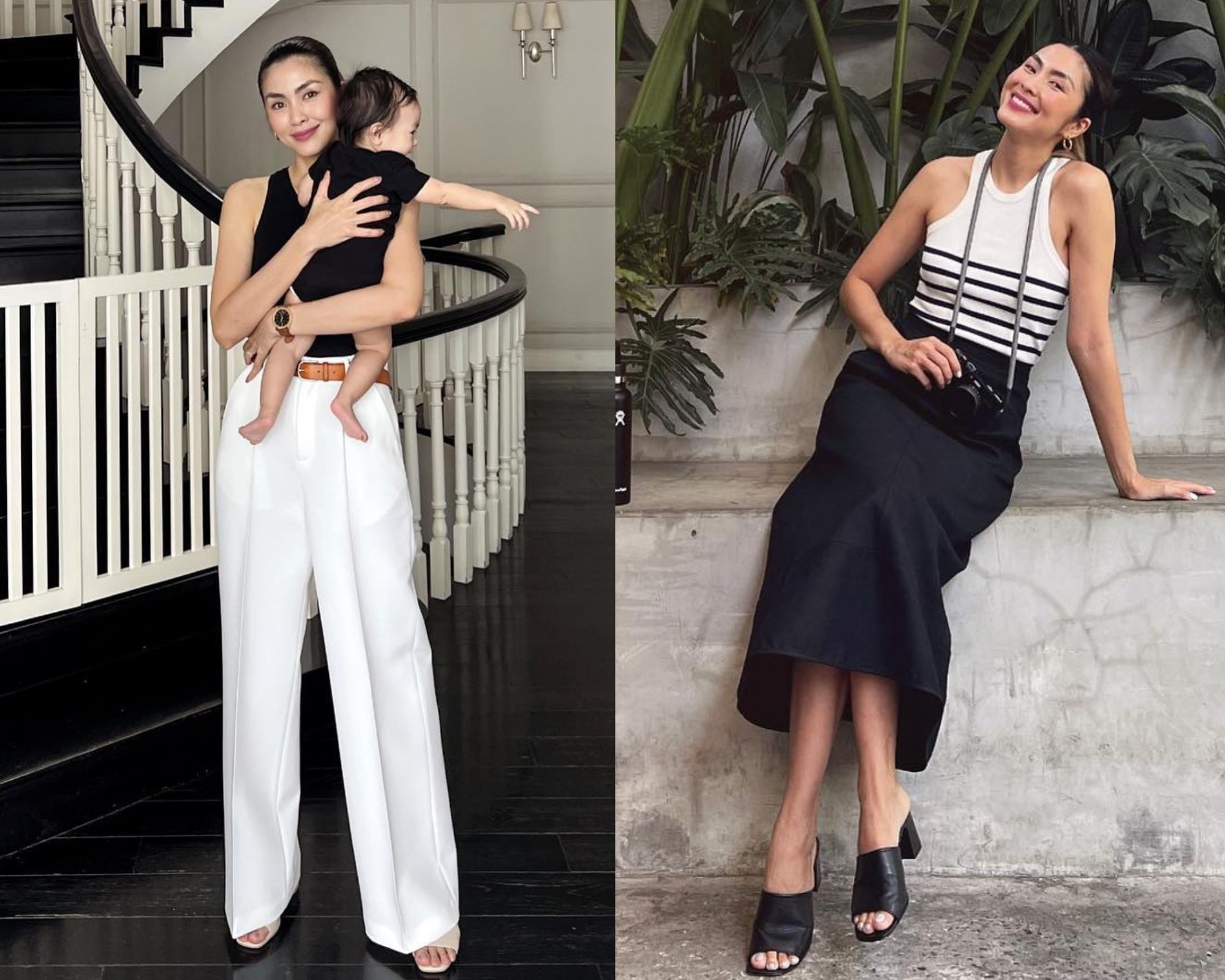 4 cách mặc đồ đen trẻ trung của Tăng Thanh Hà-1