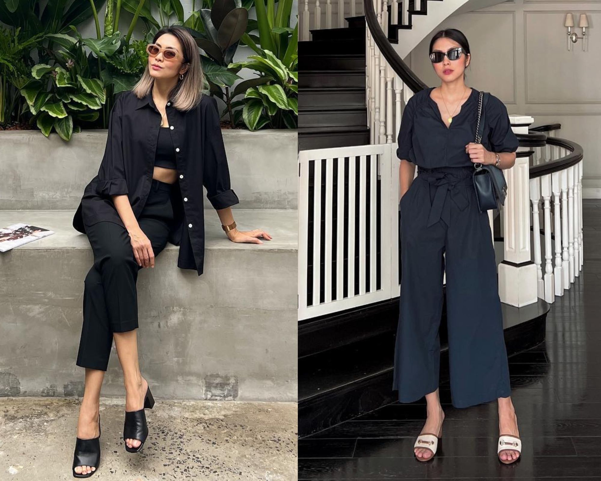 4 cách mặc đồ đen trẻ trung của Tăng Thanh Hà-3