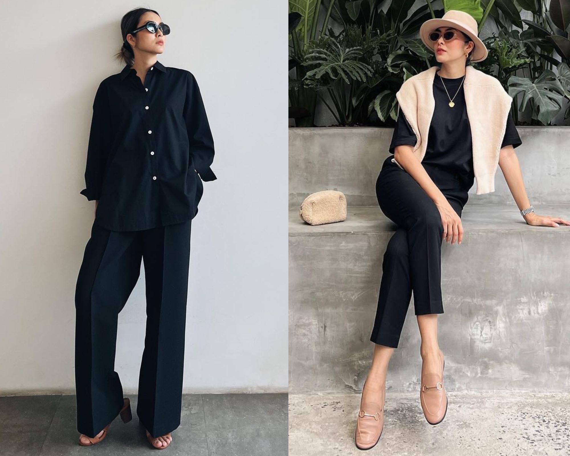 4 cách mặc đồ đen trẻ trung của Tăng Thanh Hà-4