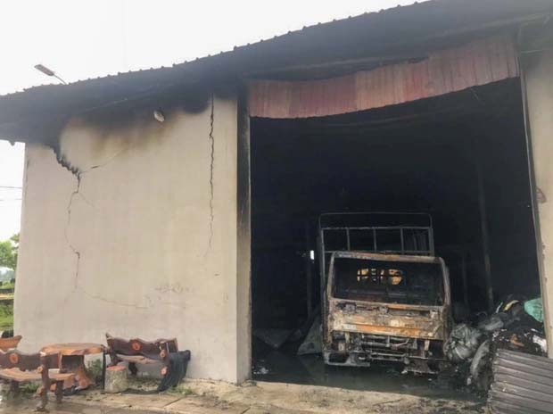 Bắc Giang: Cháy nhà lúc rạng sáng, 3 người trong gia đình chết thương tâm-1