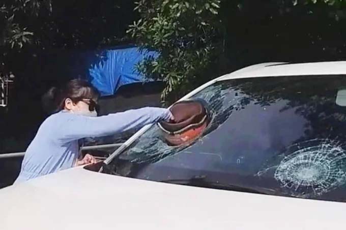 Đập vỡ kính ô tô để đánh ghen: Hành vi nóng nảy, có thể đối diện án phạt tù-1