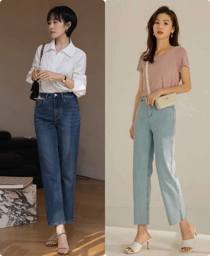Chọn quần jeans tôn chiều cao cho nàng 30+-9