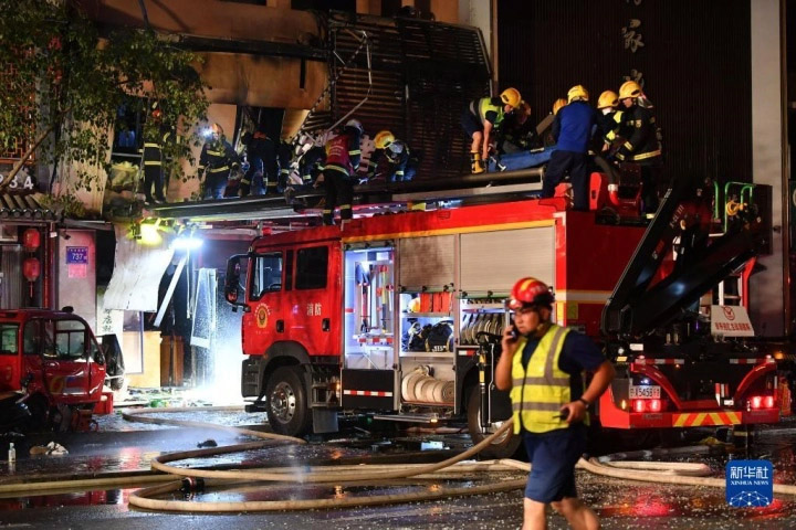 Hiện trường vụ nổ nhà hàng xiên nướng làm 31 người chết ở Trung Quốc-4