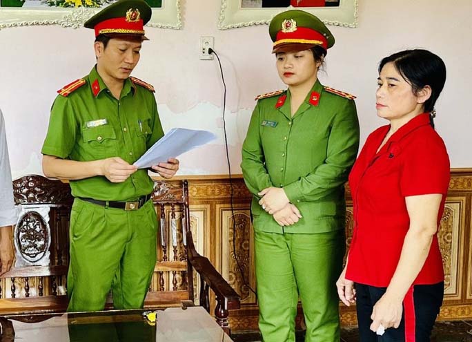 Bắt người phụ nữ tuyên bố vỡ hụi để bùng 10 tỉ đồng-1