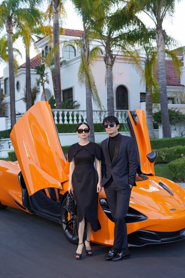 Sau tin đồn ly hôn, Hà Phương tạo dáng bên siêu xe 20 tỷ đồng của chồng tỷ phú-5