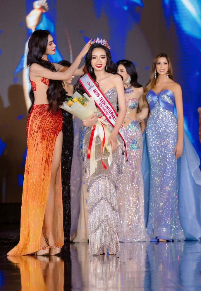 Xuân Nghi đoạt á hậu 4 Miss Teen International 2023-2