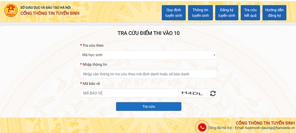 3 cách xem điểm thi vào lớp 10 Hà Nội năm 2023-1