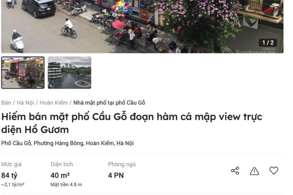 Căn nhà mặt phố lớn Hà Nội chỉ 1m mặt tiền, vì sao rao bán tới 6,5 tỷ?-4