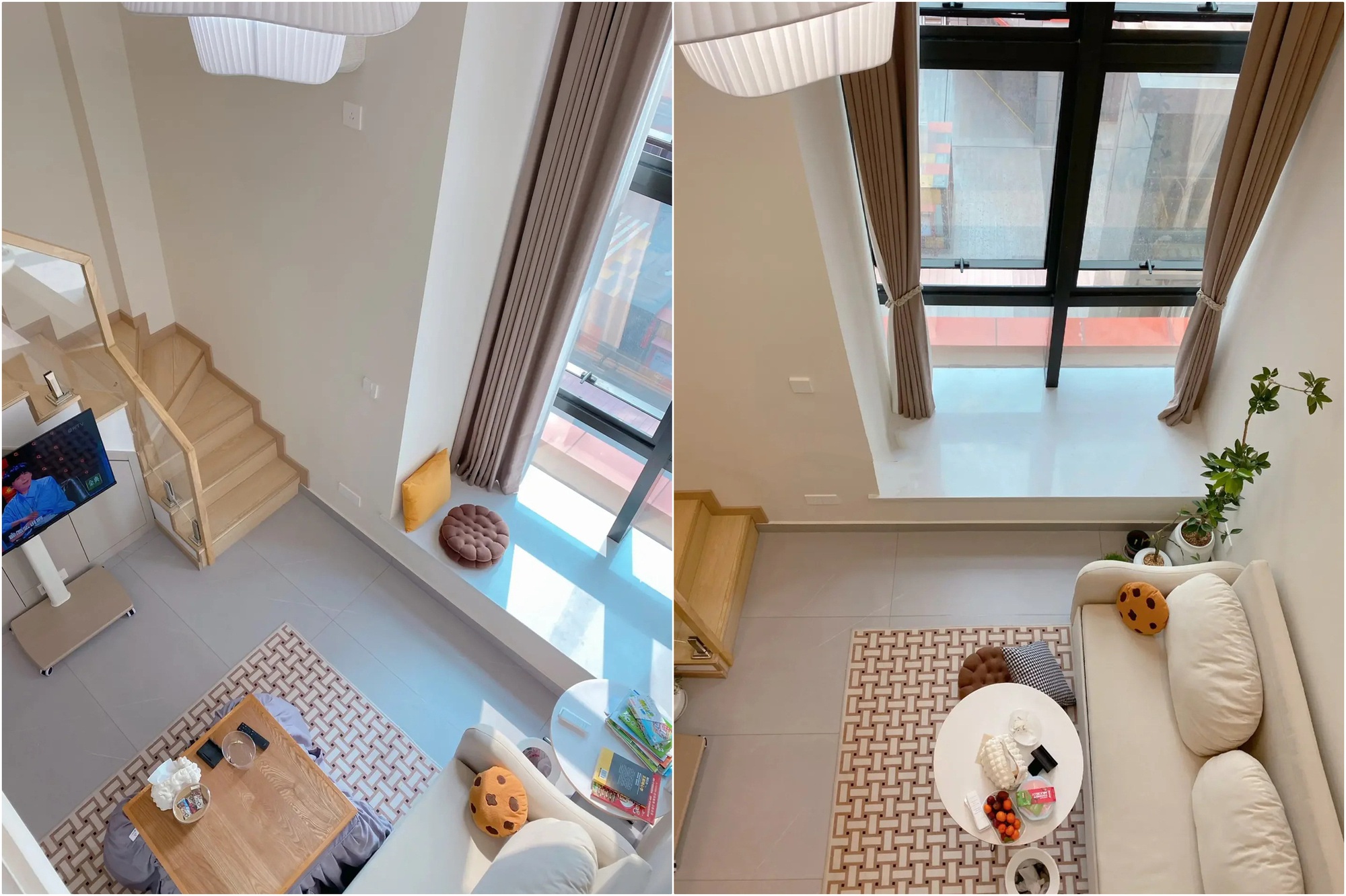 Không gian sống tiện nghi bất ngờ trong căn hộ gác xép 23m²-4