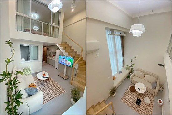 Không gian sống tiện nghi bất ngờ trong căn hộ gác xép 23m²