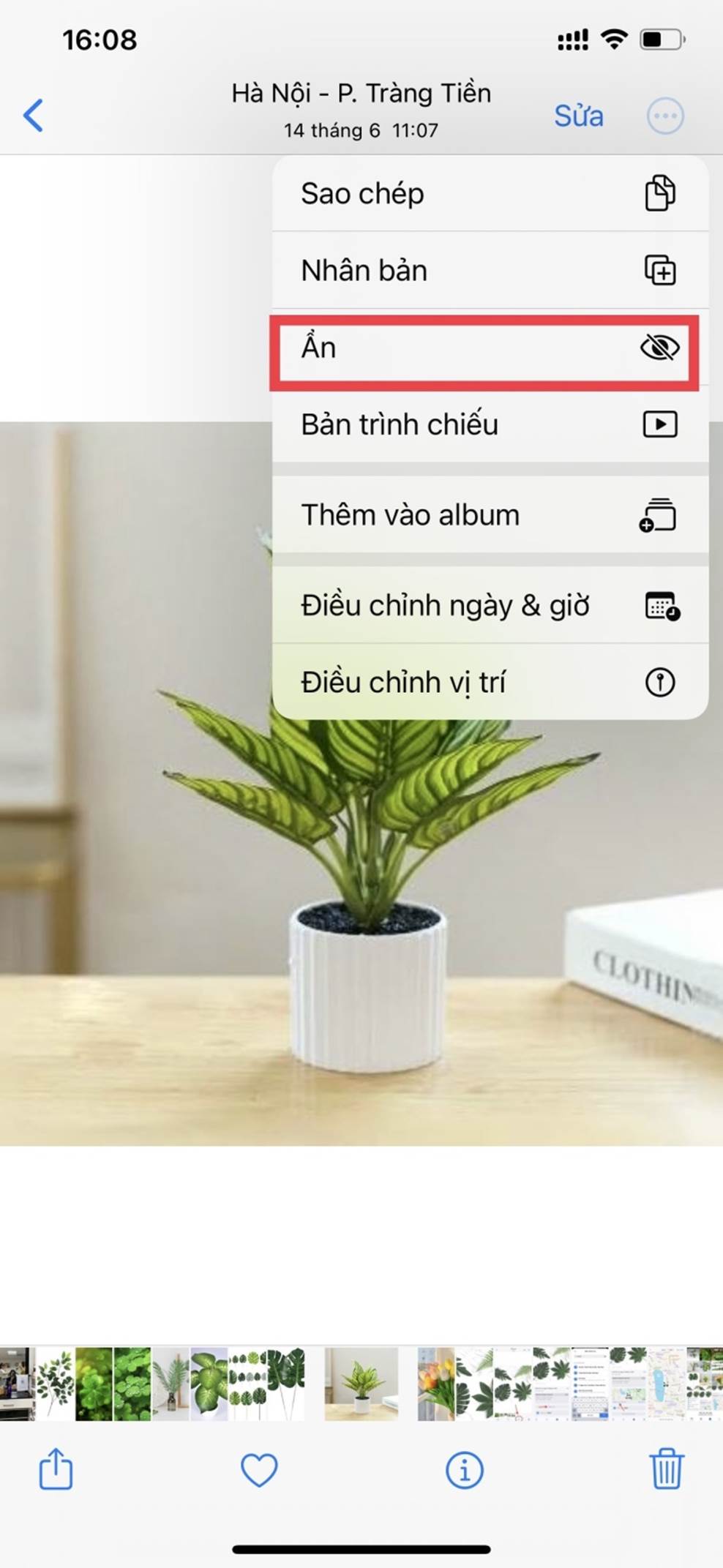 Cách ẩn hình ảnh trên iPhone không cần ứng dụng-1