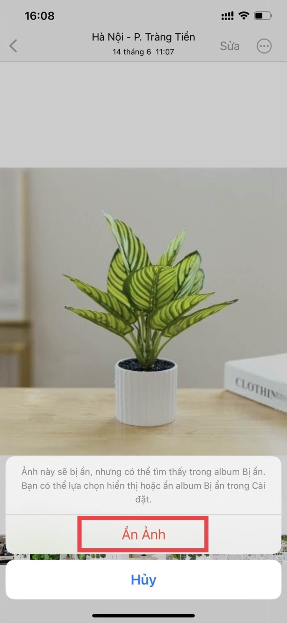 Cách ẩn hình ảnh trên iPhone không cần ứng dụng-2