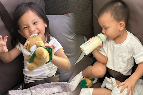 Hà Hồ tiết lộ tính cách khác biệt của con sinh đôi Lisa - Leon-1