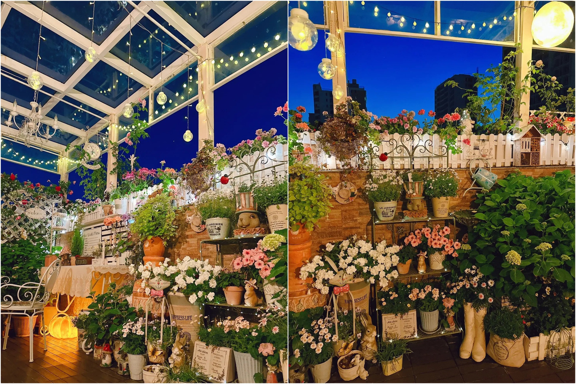 Khu vườn sân thượng ngập hoa làm không gian thư giãn khiến nhiều người ngưỡng mộ-6