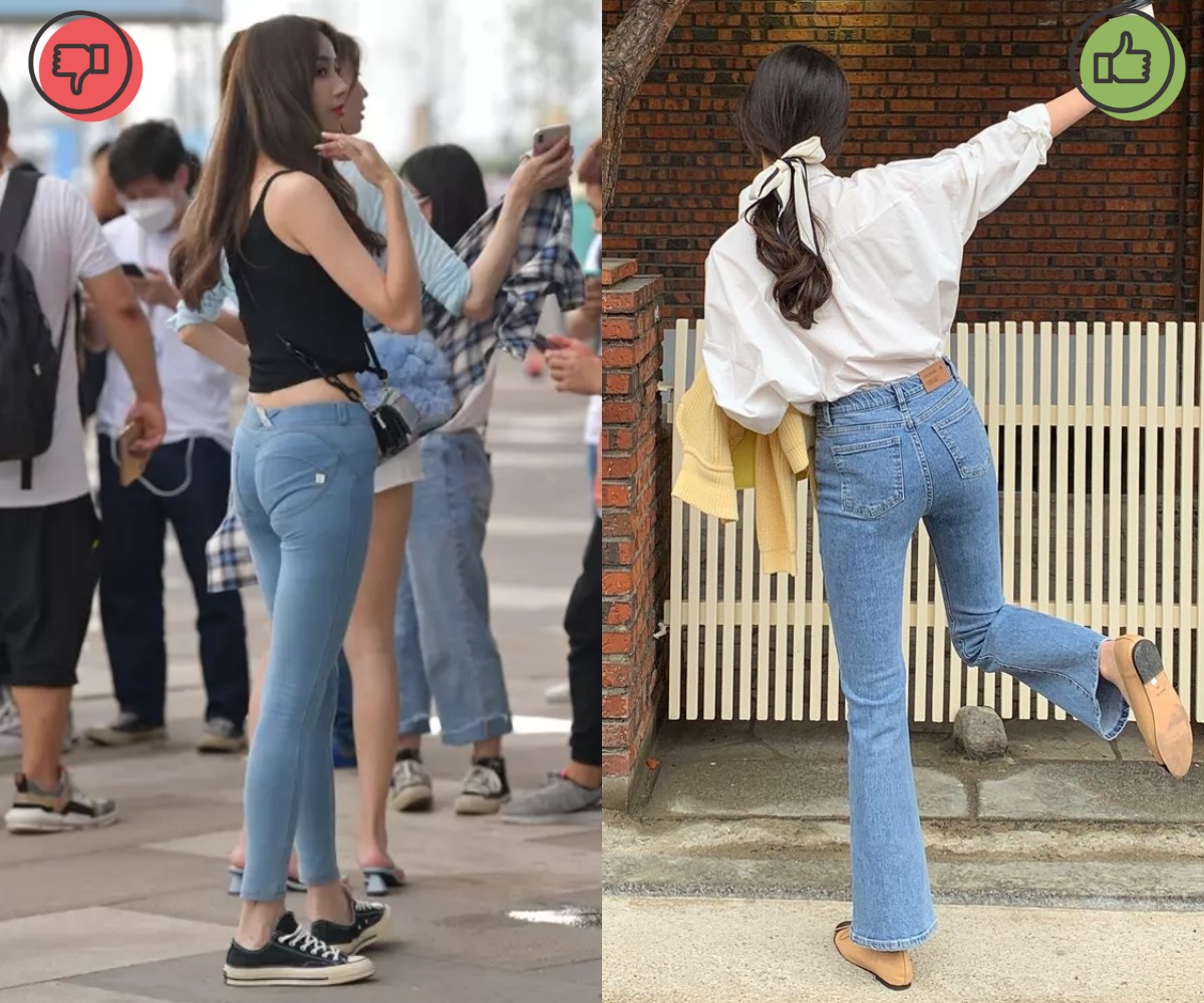 5 kiểu quần jeans không nên mặc khi đi làm-1