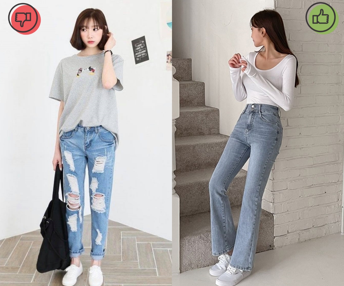 5 kiểu quần jeans không nên mặc khi đi làm-3