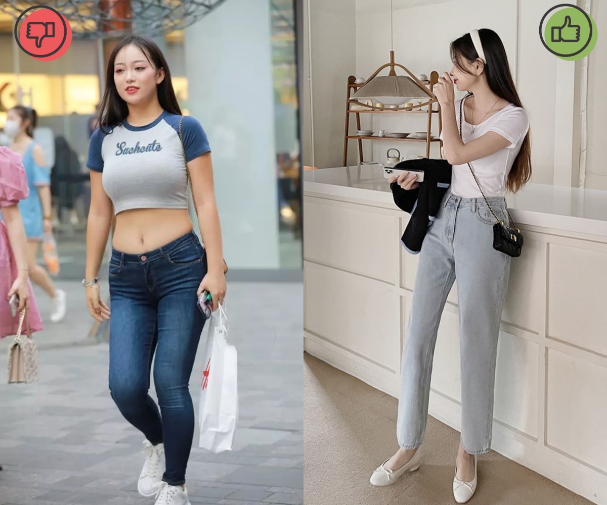 5 kiểu quần jeans không nên mặc khi đi làm-4
