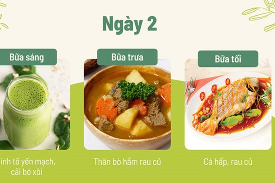 Thực đơn ăn kiêng trong 7 ngày đảm bảo đủ chất thơm ngon mà vẫn hiệu quả