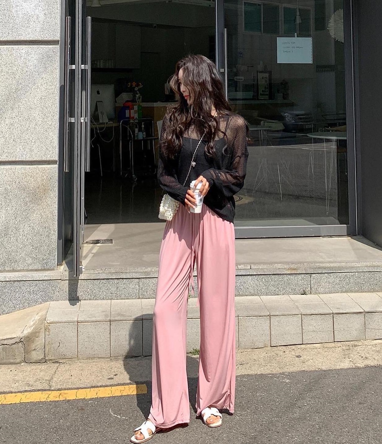 Kiểu quần ống rộng mát nhất, ai mặc cũng đẹp-10