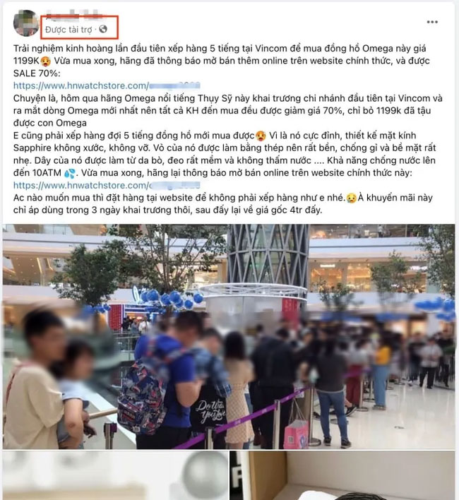 Chiêu bán giảm giá kịch sàn hàng hiệu và nhan nhản bẫy lừa trên mạng xã hội-1