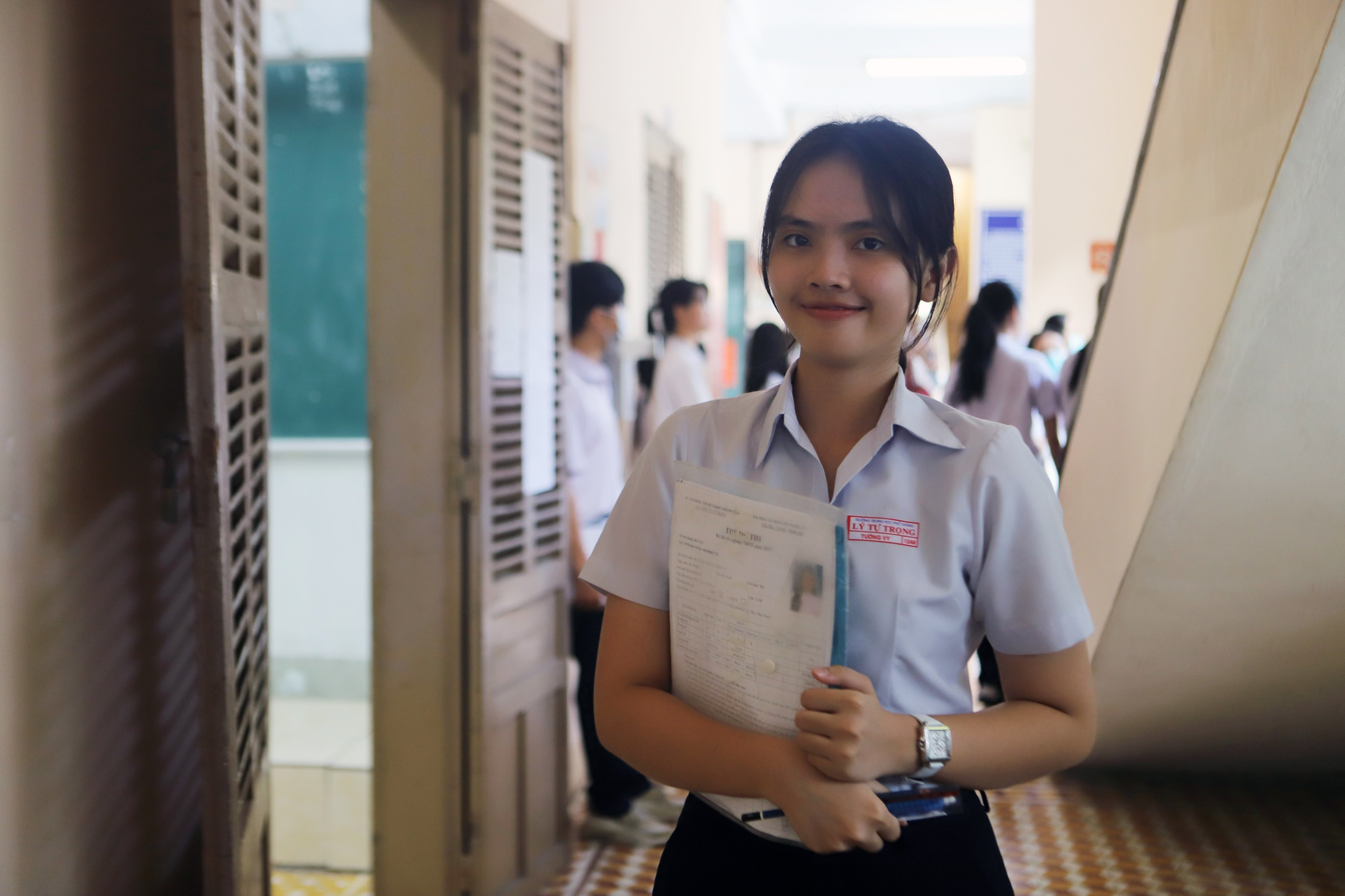 Thí sinh bước vào ngày cuối thi tốt nghiệp THPT 2023-2